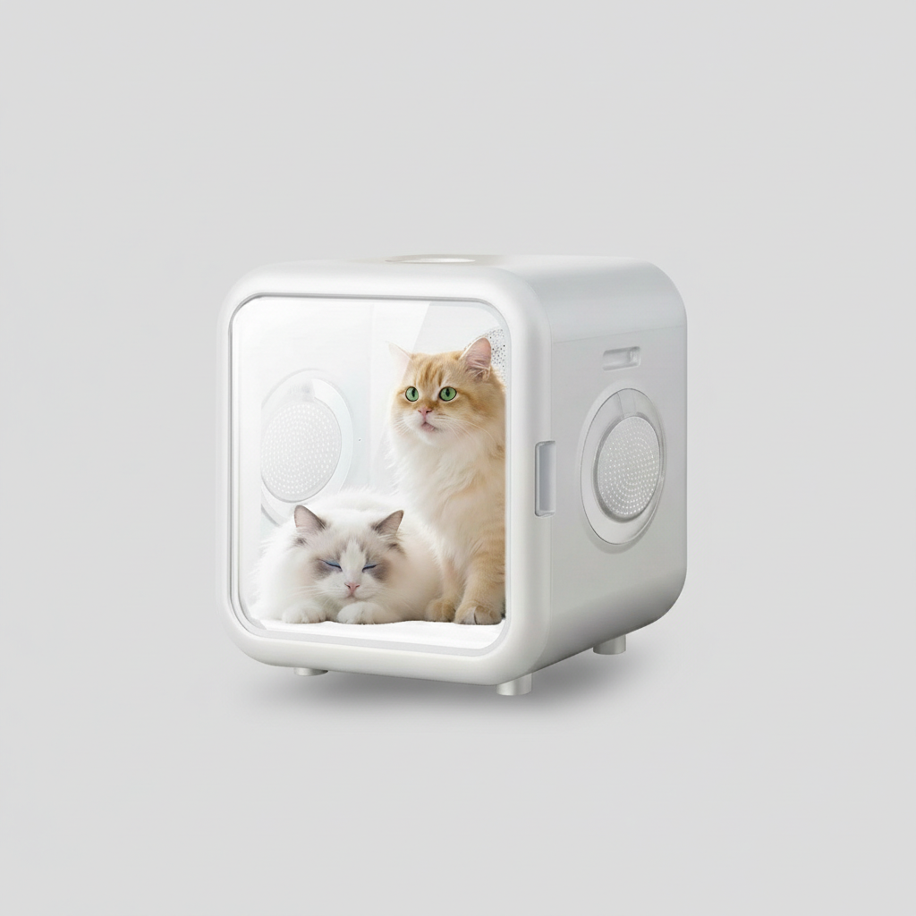 The Calm Way to Dry Your Pet-Pet Spa Dryer