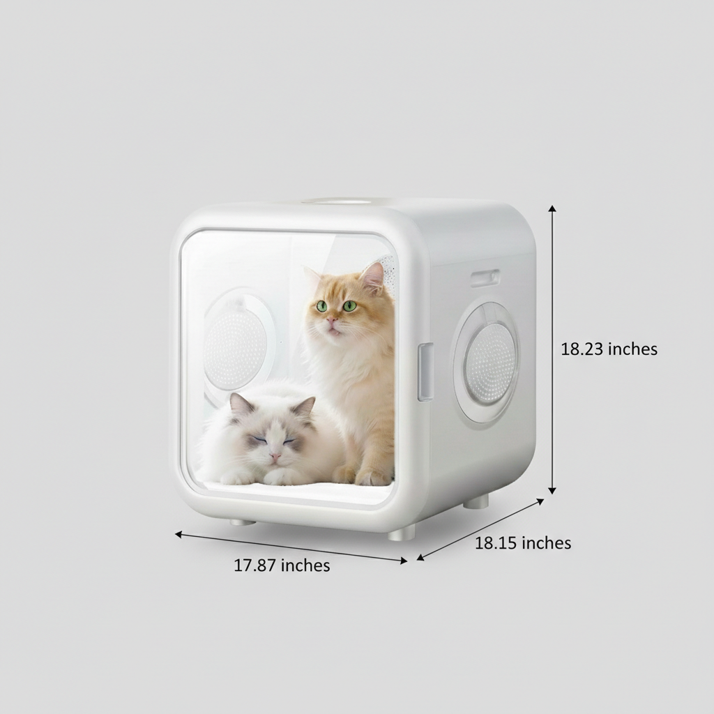 The Calm Way to Dry Your Pet-Pet Spa Dryer